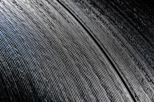 istock macro shot of a vinyl record track textures 1142383721