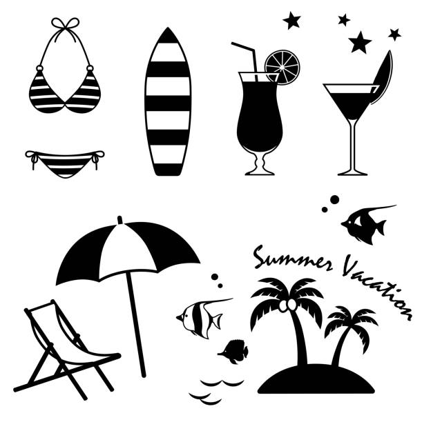 360+ Beach Umbrella White Background Stock Illustrations, Royalty-Free ...