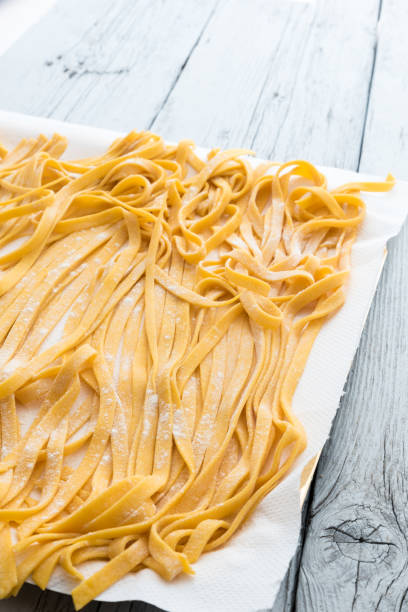 istock Bologna original Homemade tagliatelle pasta 1142385200