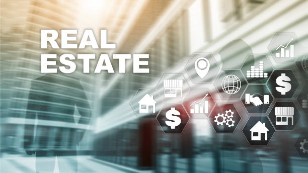 istock Real estate. Property insurance and security concept. Mixed media. 1142386496