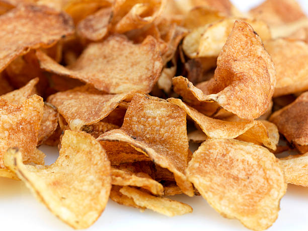 istock Bunch of potato chips 114239500
