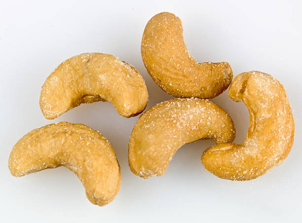 5 캐슈 너트 - cashew close up food salted 뉴스 사진 이미지