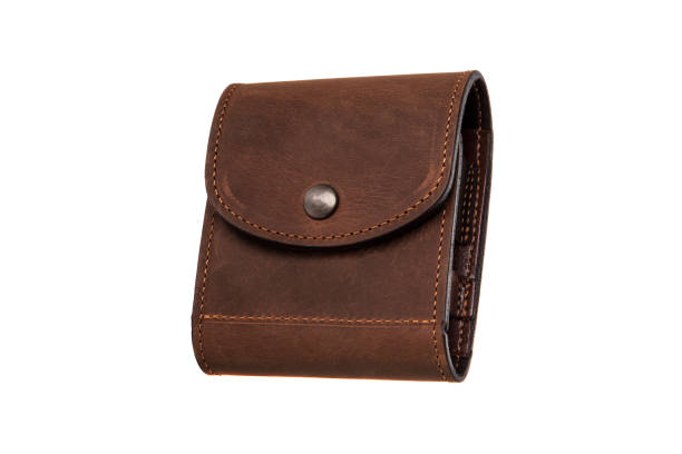 istock brown leather wallet isolated on white background 1142396833