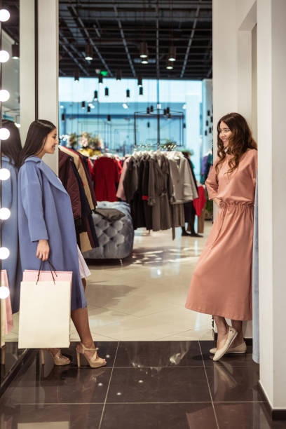 istock Attractive woman in a store 1142398787
