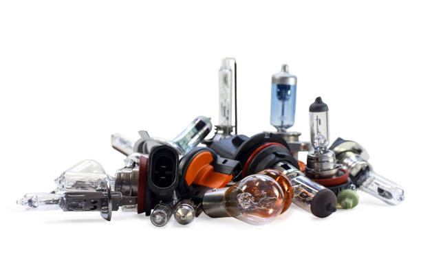 istock Automotive light bulbs. xenon. halogen. 1142402318
