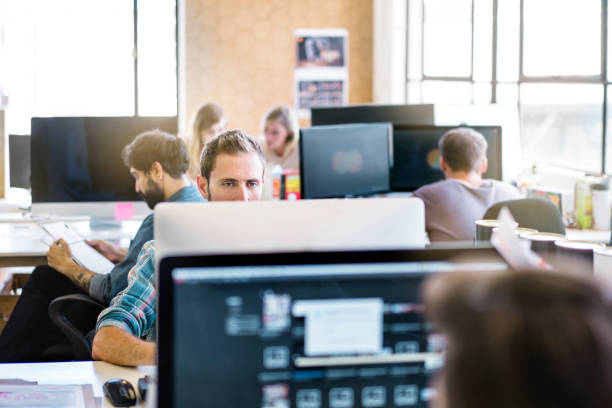 istock Business people working in creative office 1142403648
