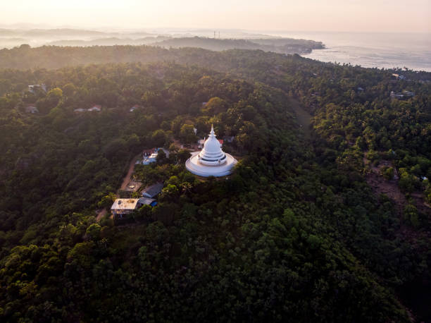 istock Japanese Peace Pagoda in Sri Lanka 1142403787