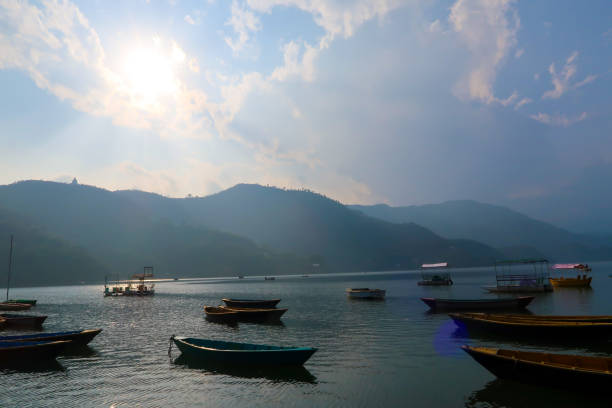 istock Empty boats in the lake 1142408316