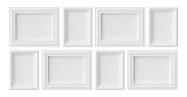 istock White photo or picture frames isolated with shadows 1142413938