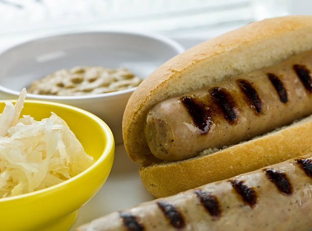 istock German bratwurst sausage hot dog 114241573