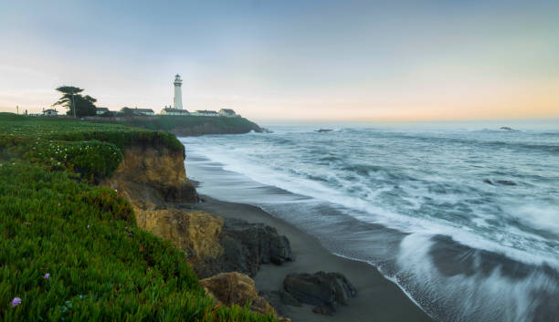 istock California beach with lighthouse 1142416389