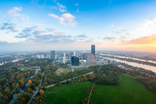 istock beautiful sunset over Vienna 1142416500