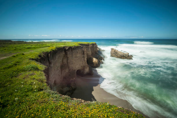 California, Horizon, Horizon Over Water, Pacific Ocean, Rock - Object