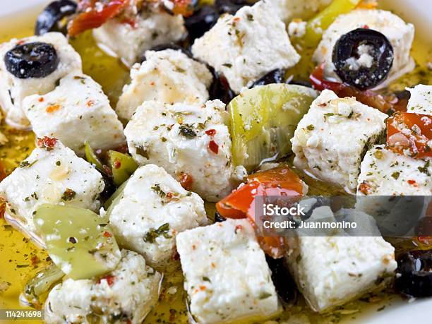 Grecki Antipasto - zdjęcia stockowe i więcej obrazów Antipasto - Antipasto, Bez ludzi, Czarna oliwka