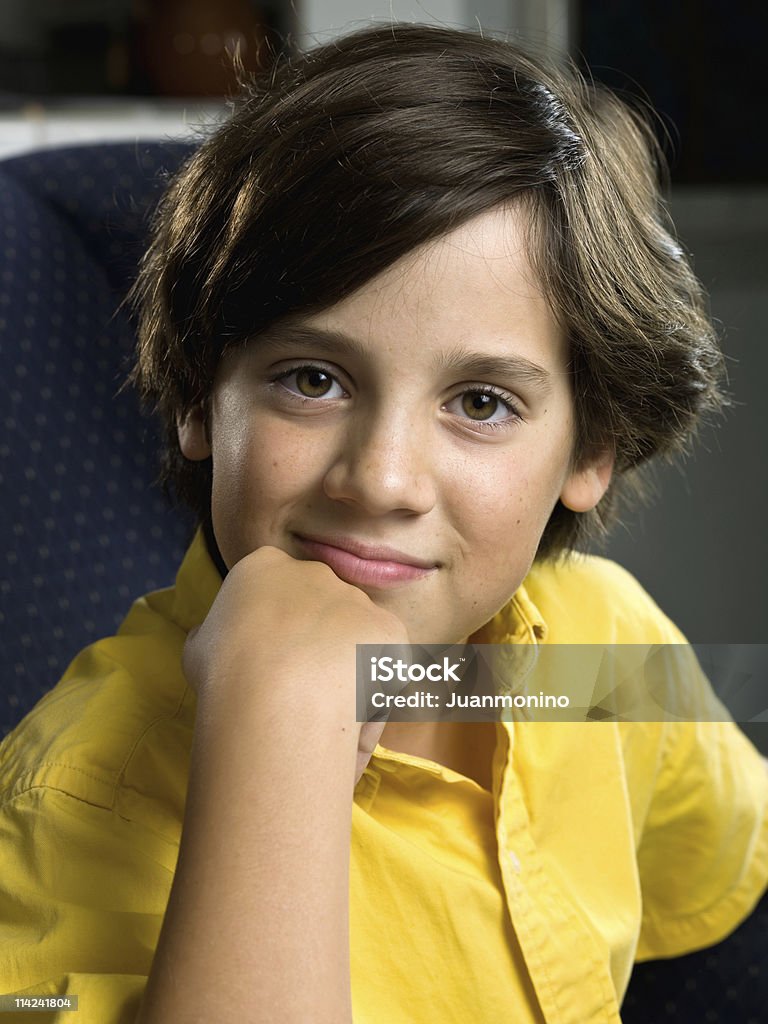 Junge Denker - Lizenzfrei Blick in die Kamera Stock-Foto