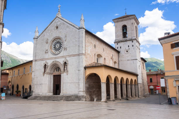 istock Nursia in Italy Marche 1142418377