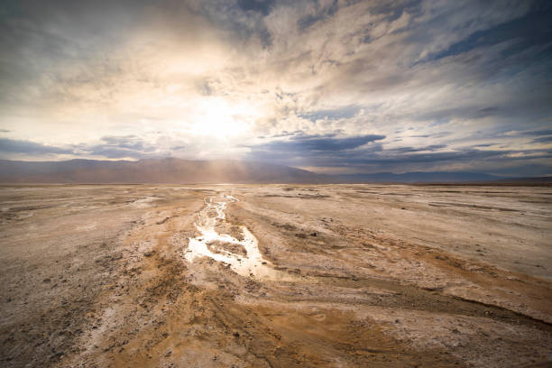 Death Valley Desert, California, Desert, Dusk, Mountain