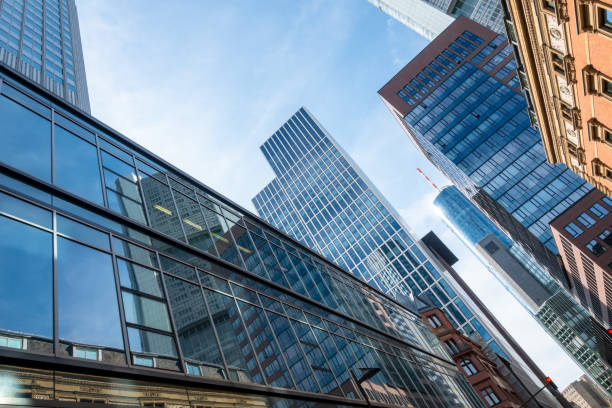istock Frankfurt Germany with some skyscrapers 1142421543