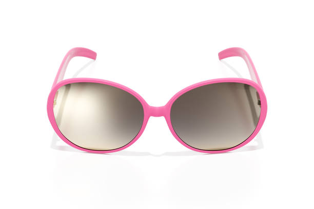 istock pink womens sunglasses isolated on white background 1142421581