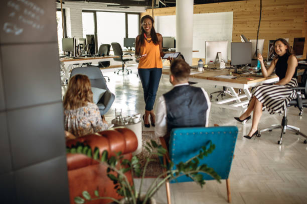 istock Business meeting in a modern office 1142421812