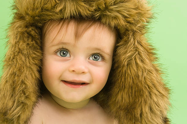 istock Baby in furry has 114242216