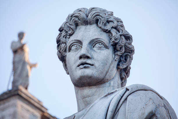 istock Sculpture of Cordonata Capitolina 1142425550