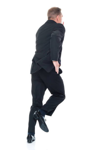 istock Businessman is running 1142427832