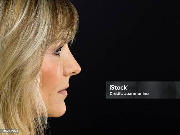 Profilbild Eines Skandinavischen Frau Stockfoto und mehr Bilder von Blondes Haar - Blondes Haar, Eine Frau allein, Frauen