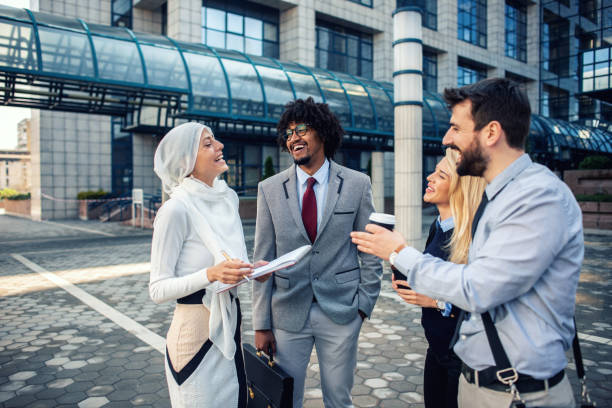 istock Consulting outdoors 1142429848