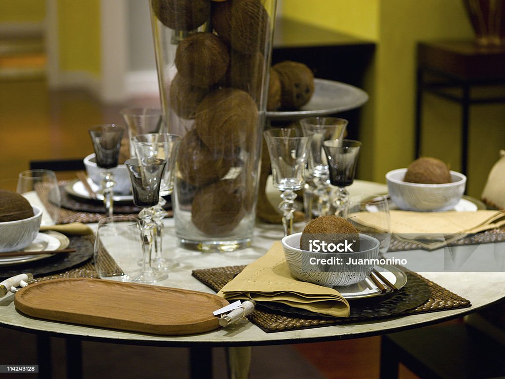 Elegante juego de mesa - Foto de stock de Alimento libre de derechos