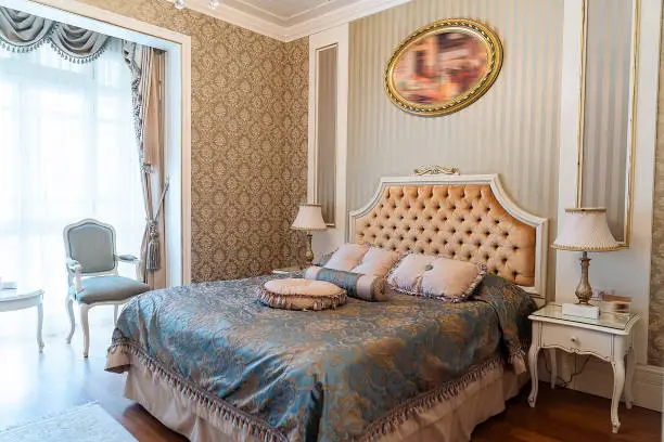 Photo of Luxury, classic hotel room design