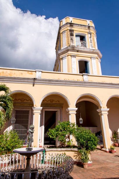 istock Interior yard house -  Trinidad, Cuba 1142435722