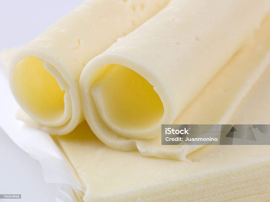 하바티 슬라이스 치즈 - 로열티 프리 0명 스톡 사진