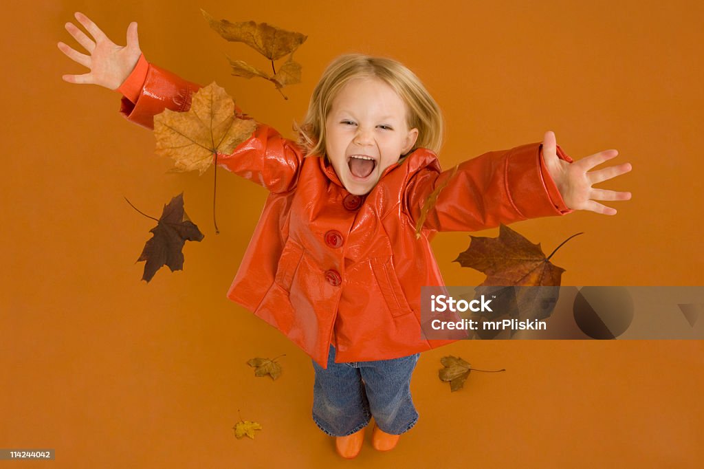 Spaß im Herbst - Lizenzfrei Herbst Stock-Foto