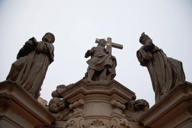 istock Monument on the Charles Bridge, Prague 1142440454