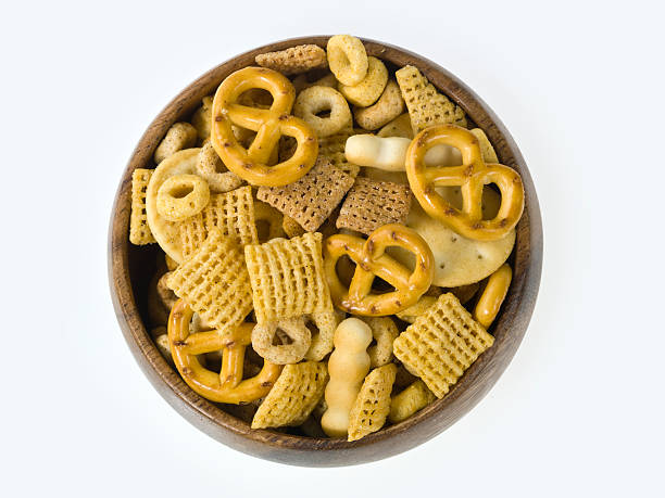 istock Mixture of Whole grain snacks 114245496