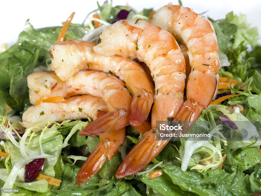 Insalata di gamberi - Foto stock royalty-free di Alimentazione sana