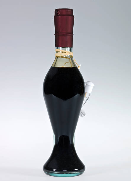 Close up picture of a Bottle of Balsamic Vinegar (this picture has been taken with a Hasselblad H3D II 31 megapixels camera)