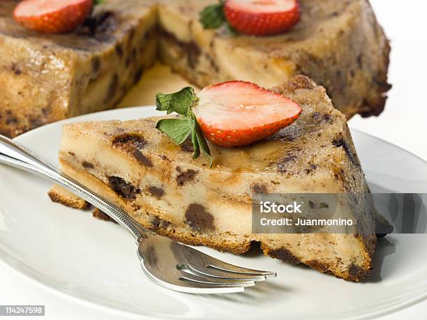 Christmas Pudding Stock Photo - Download Image Now - Bread Dessert, Baked, Cake