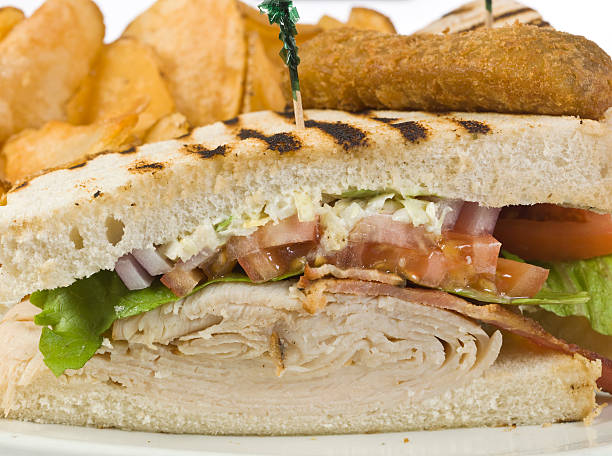 istock Club Sandwich Close up 114247919