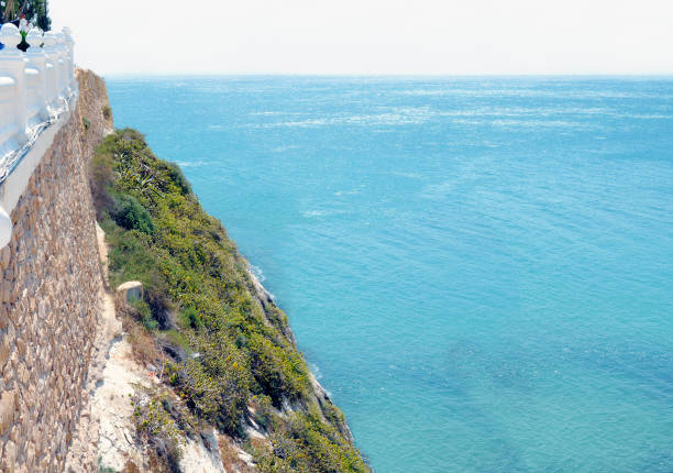 Beautiful seascape Mediterranean Sea, Costa Blanca, Spain.