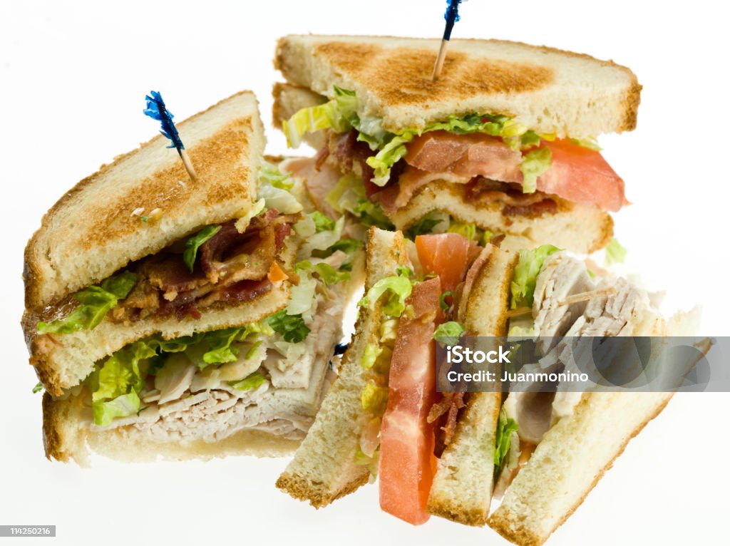 Club sandwich - Foto stock royalty-free di Sandwich a strati