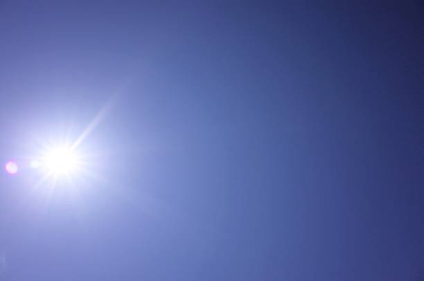 istock Blue sky and  sunshine, copy space for text characters 1142502730