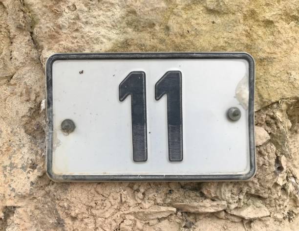 istock Street number 11 1142503697
