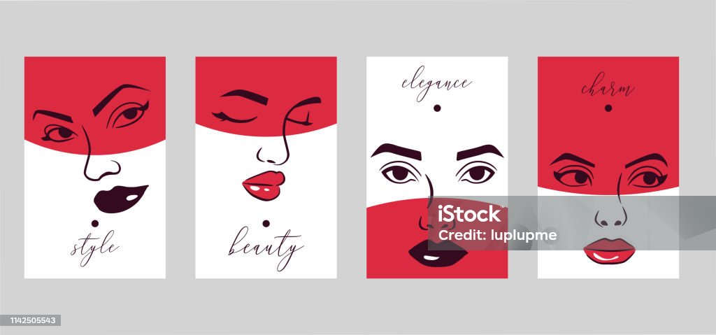 Ilustración de Mujer Cara Conjunto De Tarjetas Banners Ilustración Vectorial Diseño De Belleza Para El Salón Maquillaje Cursos De Artista Formación Productos Cosméticos Atención Profesional Escuela Para Esteticista Masterclass y más Vectores Ilustración de Mujer Cara Conjunto De Tarjetas Banners Ilustración Vectorial Diseño De Belleza Para El Salón Maquillaje Cursos De Artista Formación Productos Cosméticos Atención Profesional Escuela Para Esteticista Masterclass y más Vectores