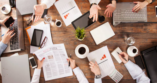 istock business meeting teamwork  at meeting table 1142508089
