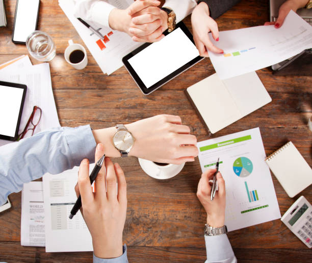 istock business meeting teamwork  at meeting table 1142509158