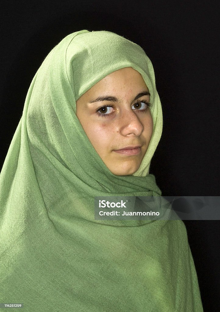 Египетский мусульманской девушки - Стоковые фото 14-15 лет роялти-фри