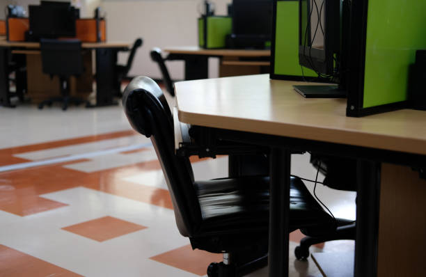istock computer lab room in university college school. education training concept 1142517503