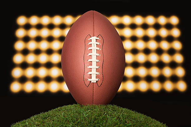 istock Floodlit American football 114251785